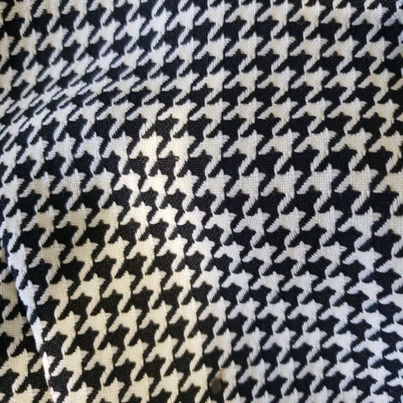 Sweet Suit Womens Hounds Tooth Blazer Jacket Shoulder Pads Size 8 - Picture 5 of 6